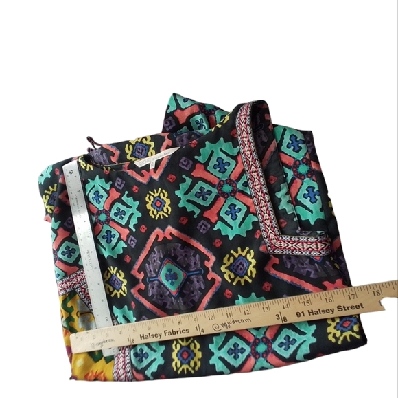 Rachel Roy Aztec Bohemian Multicolor Mini Dress Sz S - Picture 4 of 17